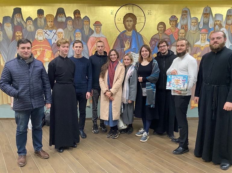 Сотрудники журнала «Фома» рассказали студентам Псково-Печерской семинарии о том, как православным СМИ достучаться до человека
