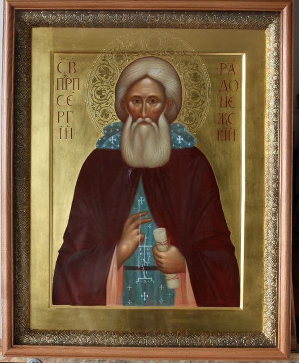 Патриарх Кирилл передал храму в ЮАР икону преподобного Сергия Радонежского