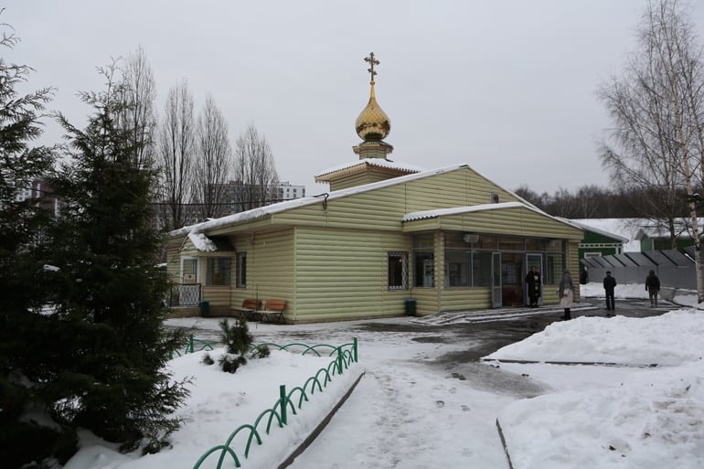 В Москве освятили закладной камень главного для российских спортсменов храма