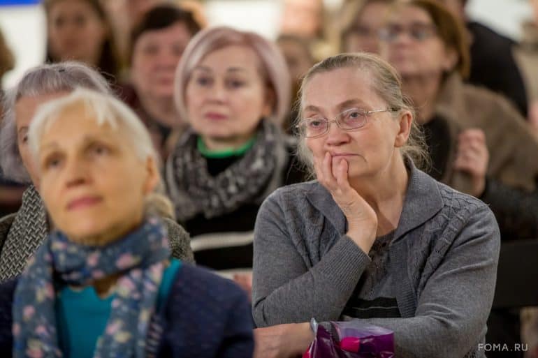 В Москве прошла живая лекция журнала «Фома» о женских образах в Библии