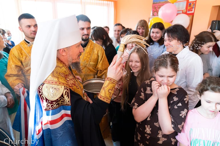Во всех детских больницах Минска планируют создать комнаты духовной помощи: первую из них освятил Предстоятель Белорусской Церкви
