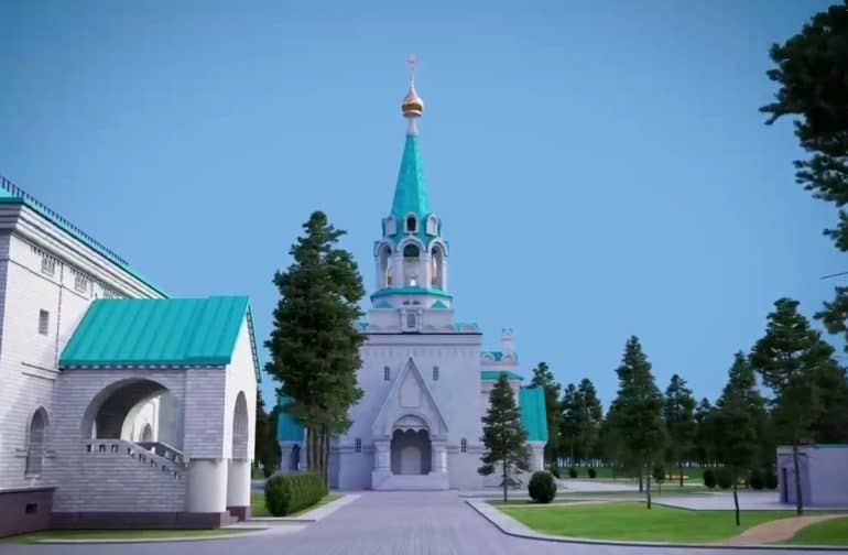 В одной из деревень Ленинградской области Церковь и власти совместно восстановили уникальный храм