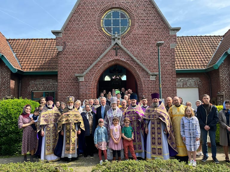 В бельгийском Кортрейке освящен храм Русской Православной Церкви