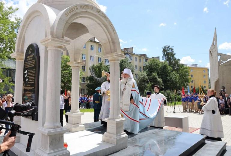 Часовню в память о павших защитниках Отечества открыли в Калуге