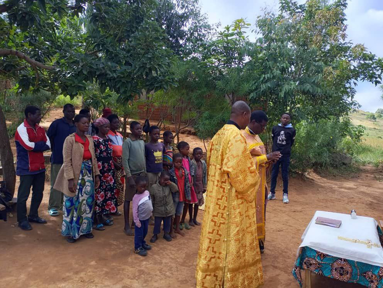 В Малави состоялось массовое крещение в православную веру