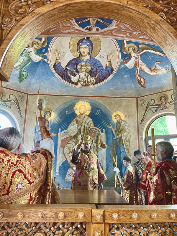 В швейцарском Мелиде освящен Покровский храм Русской Православной Церкви