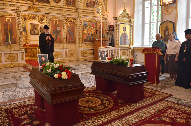 В Перми освятили мемориал двум расстрелянным слугам Царской семьи