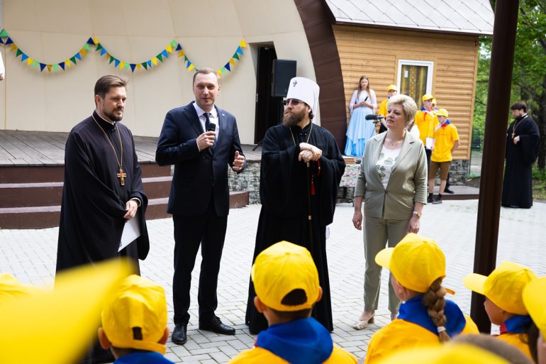 После масштабной реконструкции в Саратове открылся православный оздоровительный лагерь для детей