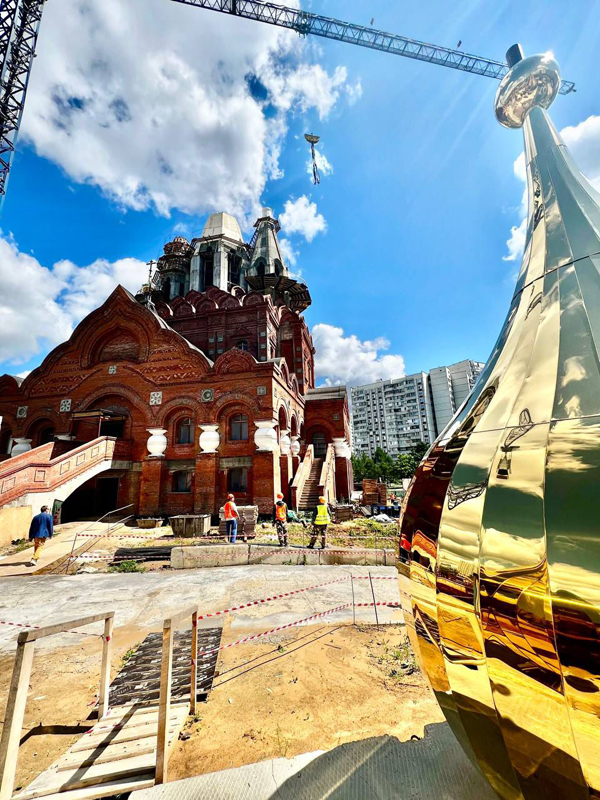 Первый в истории храм в память о погибших военкорах планируют подготовить в Москве к освящению в 2026 году