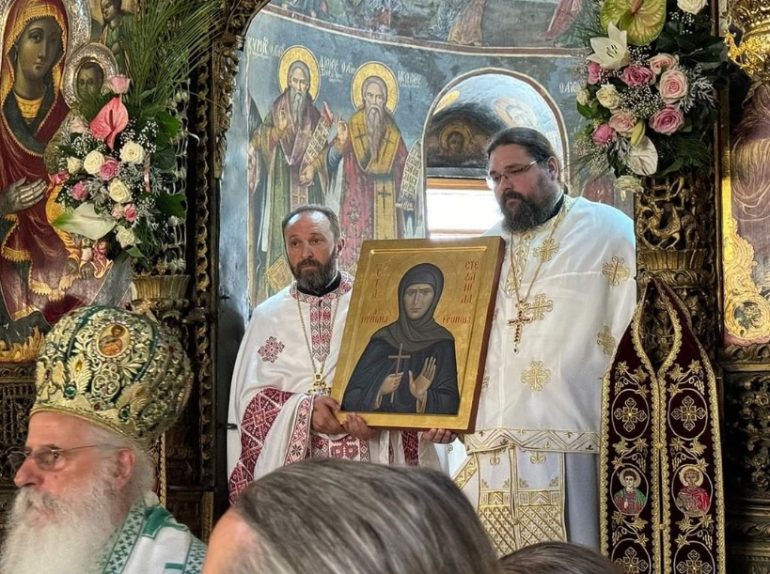 В Северной Македонии прославили новую святую – преподобномученицу Стефаниду Битольскую и Скадарскую