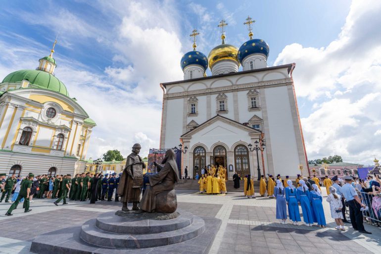Патриарх Кирилл освятил в Твери воссозданный кафедральный Спасо-Преображенский собор