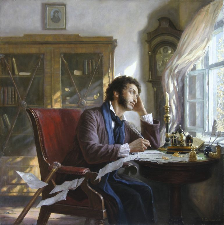 Пушкин, святые и девочка Катя: 5 любимых картин художника Евгения Демакова