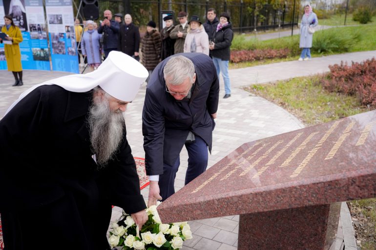 В честь митрополита, при котором в Дивеево вернули мощи Серафима Саровского, открыли сквер