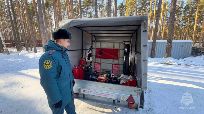 В уральском монастыре Царственных страстотерпцев появилась добровольная пожарная дружина – первая в Русской Православной Церкви