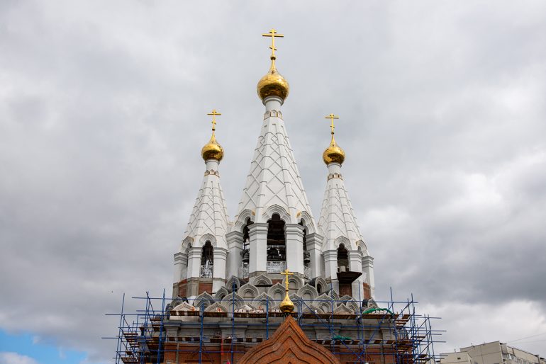 К 18 мая при новом храме в Марьино планируют открыть Галерею славы с именами погибших военкоров