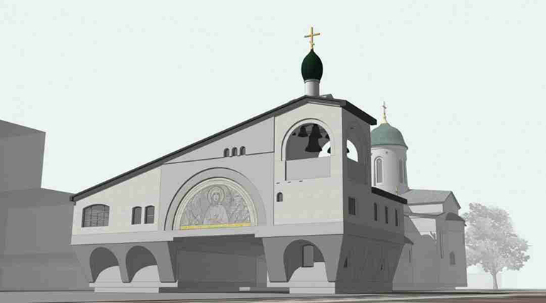 Новый храм Москвы с мозаиками о жизни блаженной Ксении Петербургской планируют открыть к 2027 году