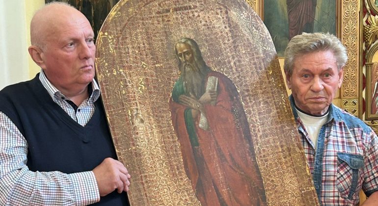 Спасенную во времена гонений икону пророка Исаии вернули в храм Ульяновска