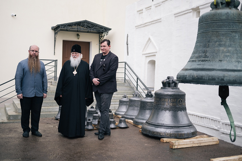В Никольский собор Великого Новгорода вернулись исторические колокола