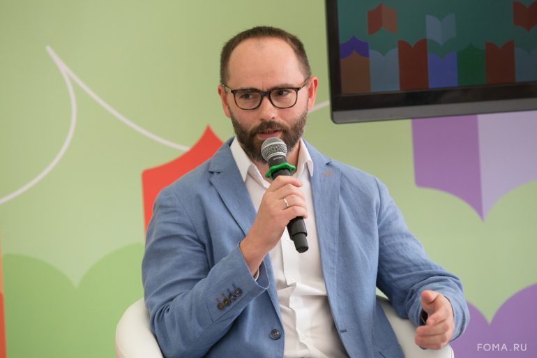 Владимир Легойда представил свою новую книгу о героях программы «Парсуна» на книжном фестивале «Красная площадь»