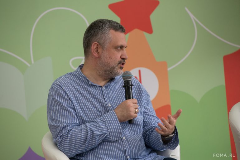 Владимир Легойда представил свою новую книгу о героях программы «Парсуна» на книжном фестивале «Красная площадь»