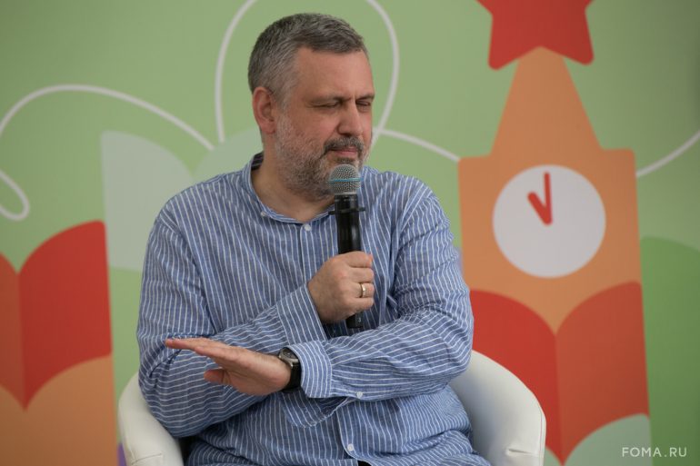 Владимир Легойда представил свою новую книгу о героях программы «Парсуна» на книжном фестивале «Красная площадь»
