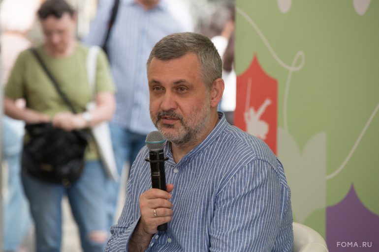 Владимир Легойда представил свою новую книгу о героях программы «Парсуна» на книжном фестивале «Красная площадь»