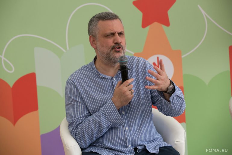 Владимир Легойда представил свою новую книгу о героях программы «Парсуна» на книжном фестивале «Красная площадь»