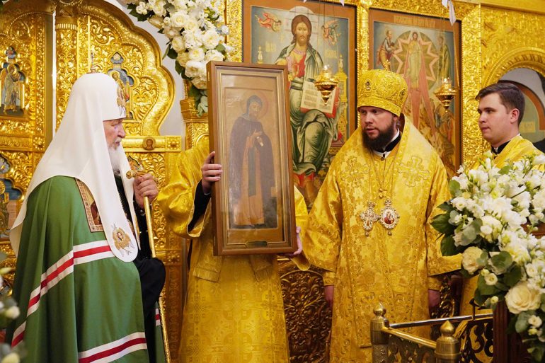 Патриарх Кирилл освятил в Москве отреставрированный храм в честь священномученика Власия – покровителя домашнего скота