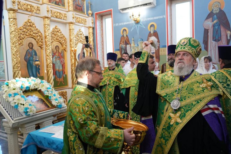 В Анапе освятили храм в честь редкой иконы Богородицы