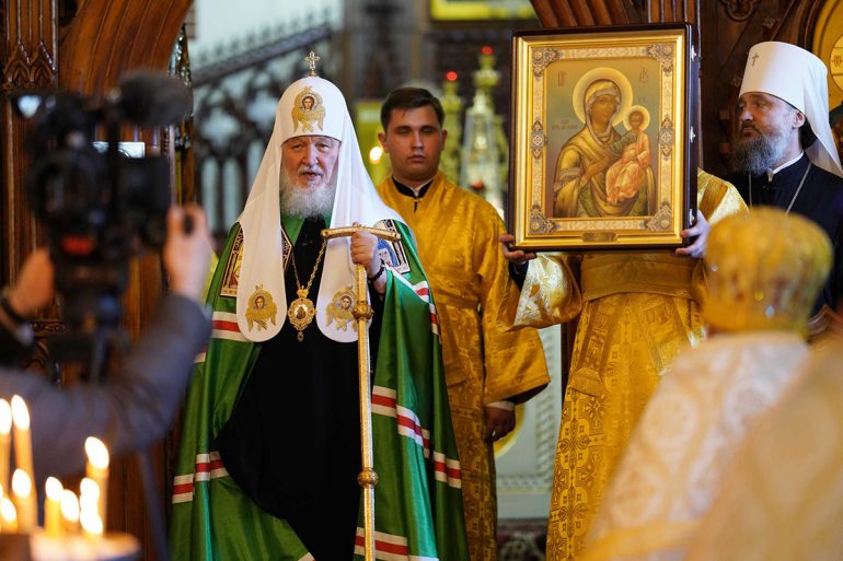 Патриарх Кирилл посетил Калининградскую митрополию, где возглавил богослужения, а также встретился с духовенством, юными спортсменами и сестрами милосердия