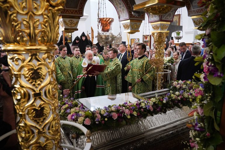Патриарх Кирилл возглавил в Полоцке торжества в честь 900-летия Спасо-Евфросиниевского монастыря