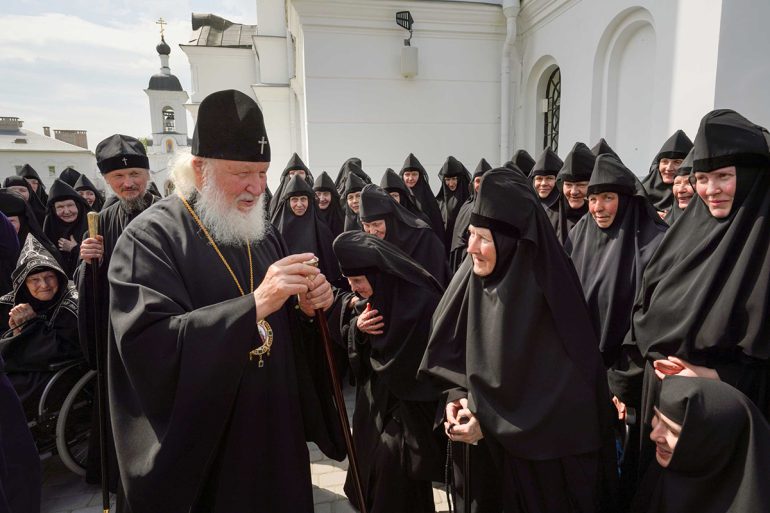 Патриарх Кирилл возглавил в Полоцке торжества в честь 900-летия Спасо-Евфросиниевского монастыря