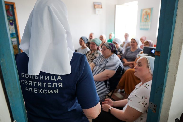 Учебный класс для подготовки сестер по уходу открыла в Мелитополе больница святителя Алексия