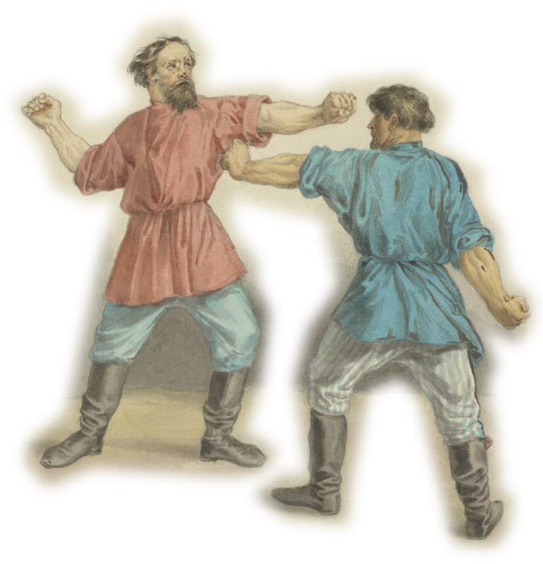 Зачем один юродивый кидал в другого кочан капусты