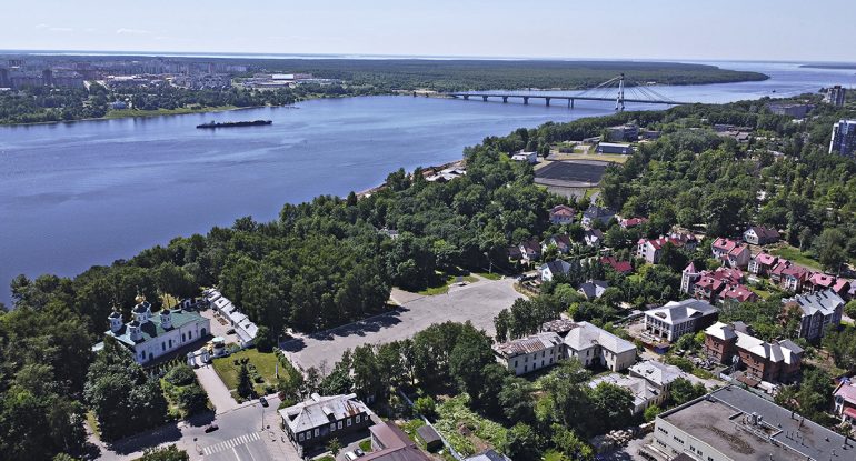Собор над Шексной в сердце Череповца