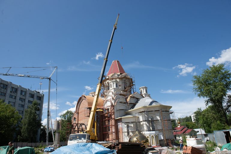 До конца 2026 года планируется достроить храм, который украсит район Царицыно