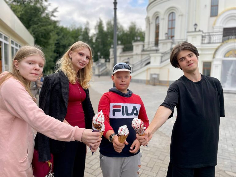 Участники подросткового клуба при Даниловом монастыре познакомились с заповедями блаженств