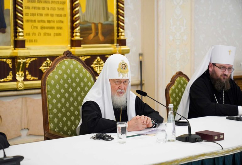 Патриарх Кирилл встретился со священниками, которые служат в Африке