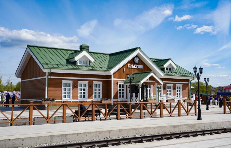 Калязинская колокольня: от воды до Неба