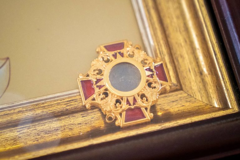 В домовом храме МГУ можно поклониться иконе новомученика, который во время гонений организовал 100-тысячный крестный ход