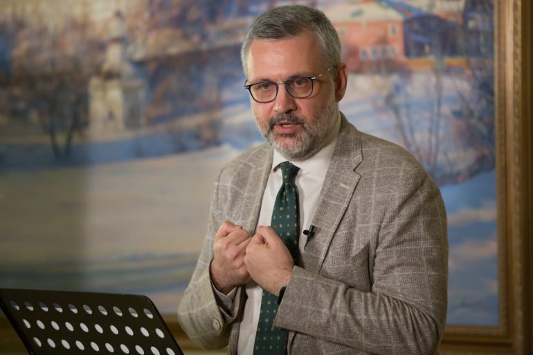 На открытии курса живых лекций Академии «Фома» Владимир Легойда рассказал о науке, искусстве и религии как способах познания