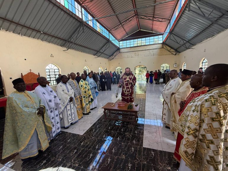 Митрополит Каирский Константин освятил в Кении храм в честь святителя Николая Чудотворца