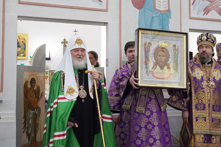 Патриарх Кирилл освятил в Гольянове храм преподобного Сергия Радонежского – Патриаршее подворье