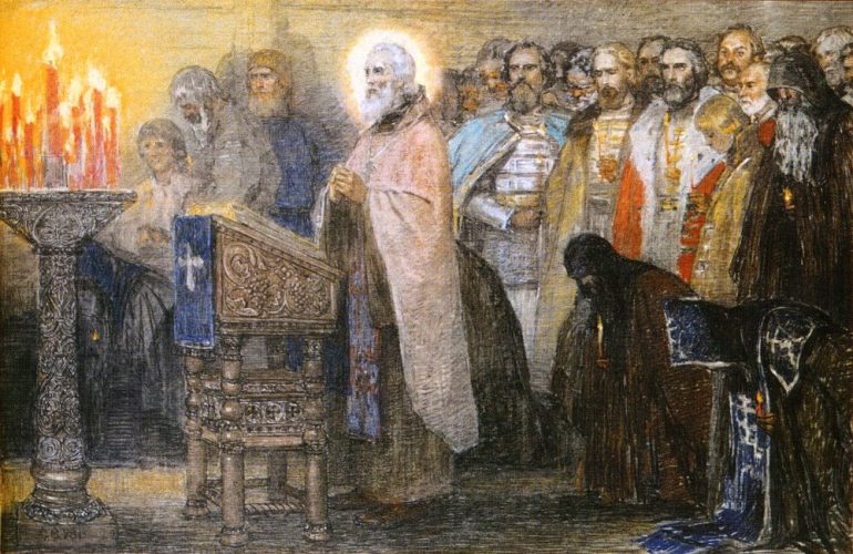 Лебединая песня преподобного Сергия