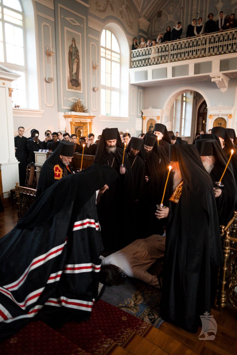 Что я пережил во время пострига в монахи