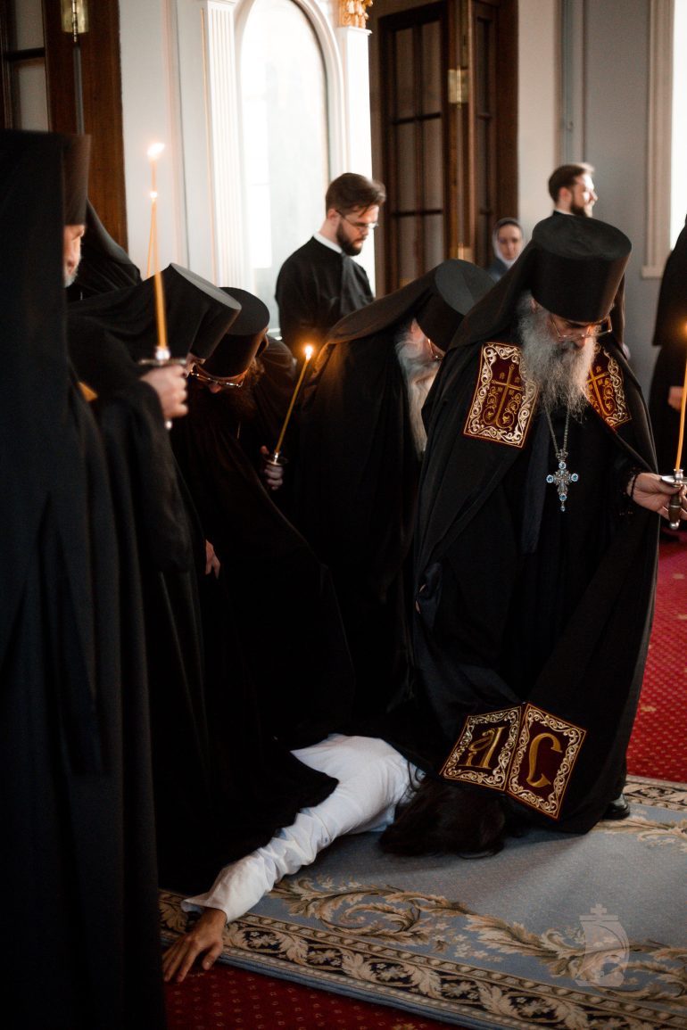 Что я пережил во время пострига в монахи