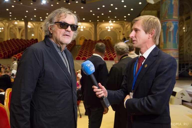 Журнал «Фома» принял участие во встрече с Патриархом Кириллом на фестивале «Вера и слово»