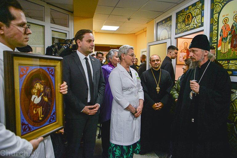 В больнице Минска освятили часовню в честь святителя Луки Крымского