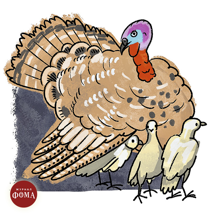 Старец Амвросий Оптинский и индюшки