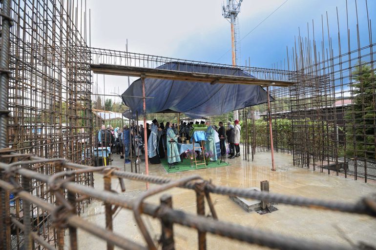 В Сочи заложили храм в честь редкой иконы Божией Матери «Нерушимая Стена»